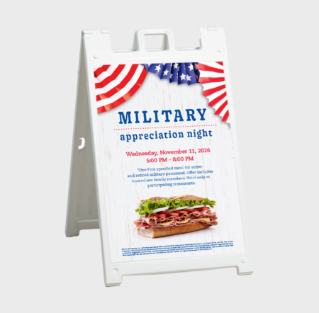 24x36 Sign - Your Choice of Material